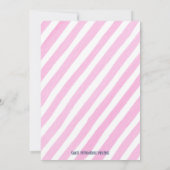 Faisons Flamingle ! Invitation pour une fête d'ann (Dos)