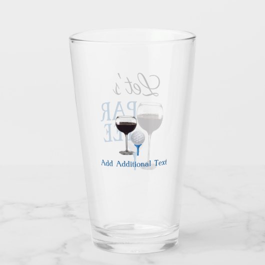 Faisons la coupe de verre PAR TEE (Dos)