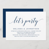 Faisons la fête, Invitation à la célébration de l' (Devant / Derrière)