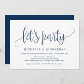 Faisons la fête, invitation à la célébration de l' (Devant / Derrière)