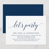 Faisons la Fête, Invitation à la Célébration de Ma (Devant / Derrière)