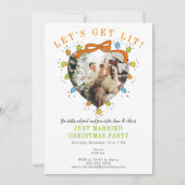 Faisons la Fête ! Invitation de Noël pour un maria (Devant)