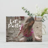 Faisons la fête| Invitation du photographe (Debout devant)