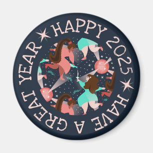 Faisons la fête ! Magnet du Nouvel An