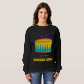 Faisons la fête ! Mardi Gras Sweatshirt (Devant entier)