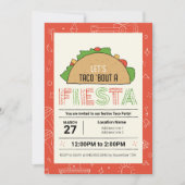 Faisons la Fiesta ! Cartes d'invitation modifiable (Devant)