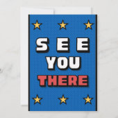 Faisons-le - Football Soccer Invitation (Dos)