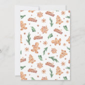 Faisons-nous du pain | Invitation Fête de Vacances (Dos)