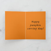 Faisons peur !  Carte d'Halloween (Intérieur)