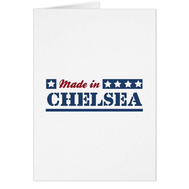 Fait à Chelsea (Devant)