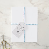 Fait à la main avec étiquettes d'amour (Avec de laficelle)
