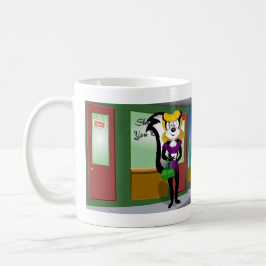 Fait ceci… Tasse de mouffette (Gauche)