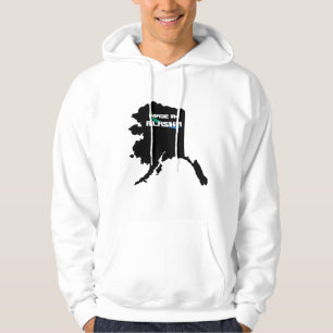 Fait dans le sweat - shirt à capuche de l'Alaska