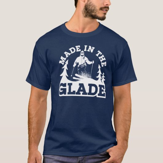 Fait dans le T-shirt de clairière (Devant)