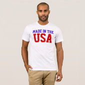 Fait dans le T-shirt des Etats-Unis (Devant entier)