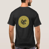 FAIT DANS le T-shirt des hommes de NYC (Dos)