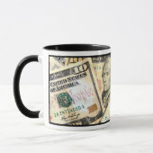 FAIT D'ARGENT ! (Dollar) Mug (Gauche)