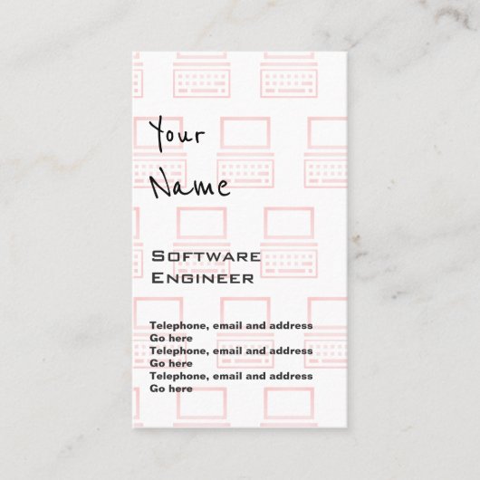 "Fait écho" des cartes des prix de Software (Devant)