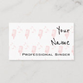 "Fait écho" les cartes de visite professionnels de (Devant)