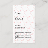 "Fait écho" les cartes professionnelles des prix (Devant)