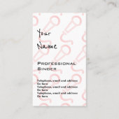 "Fait écho" les cartes professionnelles des prix (Devant)