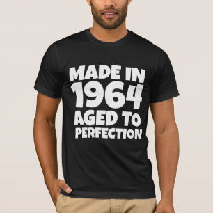 FAIT EN 1964 T-SHIRTS D'ANNIVERSAIRE