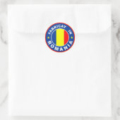 fait en roumanie drapeau fabriqué étiquette roumai (Sac)