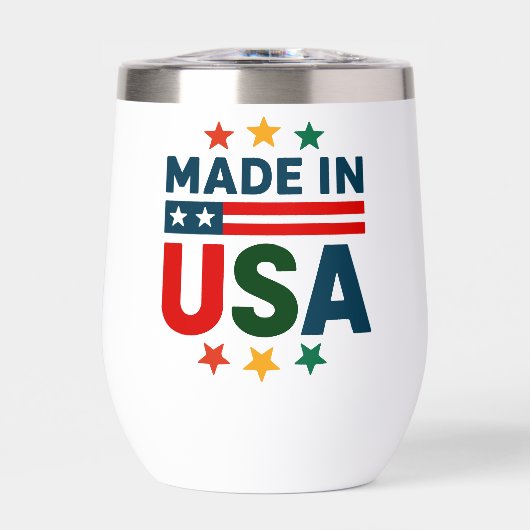 Fait en usa conception typographique patriotique (Avant)