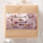 Fait maison avec amour ! Étiquettes Jar Du Nom Cui (En situation)