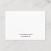 Fait Maison Avec Carte de remerciements D'Amour (Dos)