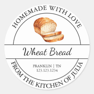 Fait Maison Avec Étiquette De Pain D'Amour