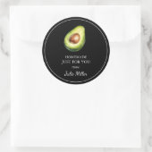 Fait maison juste pour vous avocat étiquette (Sac)