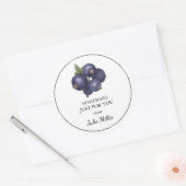 Fait maison juste pour vous cassis étiquette (Enveloppe)