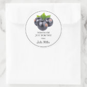 Fait maison juste pour vous cassis étiquette (Sac)