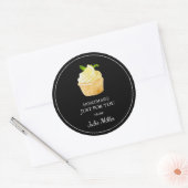Fait maison juste pour vous cupcakes étiquette (Enveloppe)