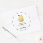 Fait maison juste pour vous cupcakes étiquette (Enveloppe)