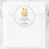 Fait maison juste pour vous cupcakes étiquette (Sac)