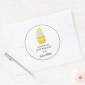 Fait maison juste pour vous cupcakes étiquette (Enveloppe)