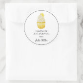 Fait maison juste pour vous cupcakes étiquette (Sac)