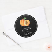 Fait maison juste pour vous étiquette apricot (Enveloppe)