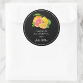 Fait maison juste pour vous étiquette d'agrumes mi (Sac)