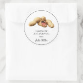 Fait maison juste pour vous étiquette d'arachide (Sac)