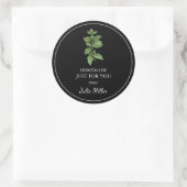 Fait maison juste pour vous étiquette de baume cit (Sac)
