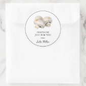 Fait maison juste pour vous étiquette de champigno (Sac)