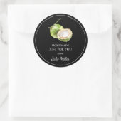 Fait maison juste pour vous étiquette de coco (Sac)