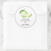 Fait maison juste pour vous étiquette de goava (Sac)