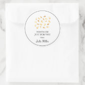 Fait maison juste pour vous étiquette de graines d (Sac)