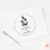 Fait maison juste pour vous étiquette de la baie (Enveloppe)