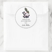 Fait maison juste pour vous étiquette de la baie (Sac)