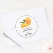 Fait maison juste pour vous étiquette de mangue (Enveloppe)